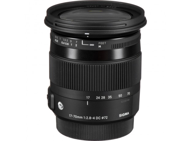 Sigma 17-70mm f/2.8-4 DC Macro OS HSM for Nikon - Likenew 95%