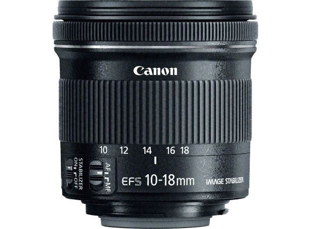 Canon EF-S 10-18mm f/4.5-5.6 IS STM - Likenew 98%