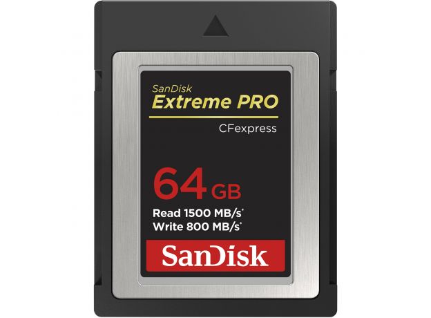 Thẻ nhớ CFexpress SanDisk Extreme PRO Type B 64GB 1500 MB/s