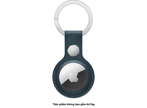 MHJ23FE/A - Apple AirTag Leather Key Ring - Baltic Blue