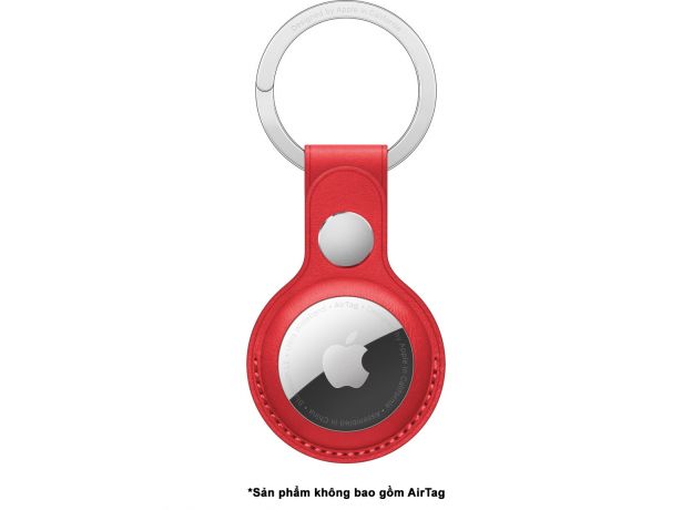 MK103FE/A - Apple AirTag Leather Key Ring - (PRODUCT)RED