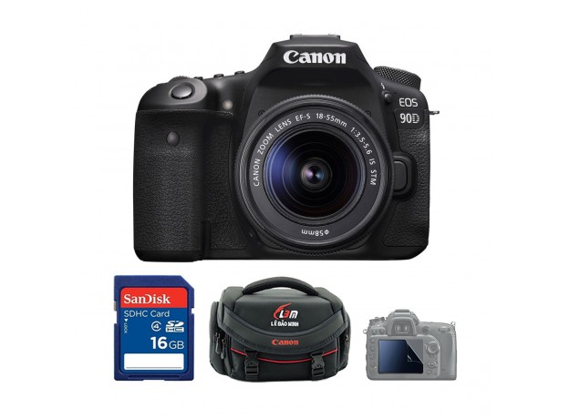Canon EOS 90D + Kit 18-55mm