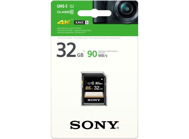 Thẻ nhớ SDHC Sony SF-UY3 32GB (90 MB/s)