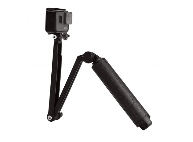 Telesin Waterproof Selfie Stick Floating Hand Grip + 3-Way Grip Arm Monopod Pole Tripod
