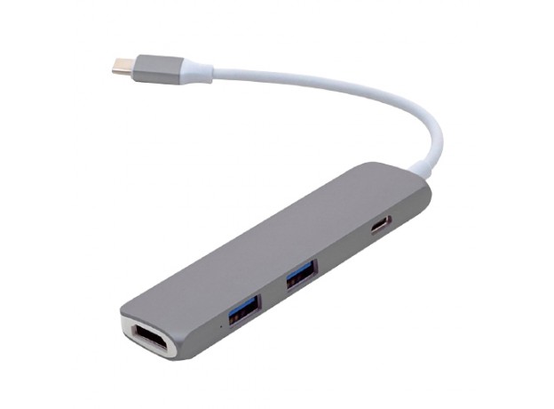 Cổng chuyển HyperDrive USB Type-C Hub with 4K HDMI (GN22B-Gray)