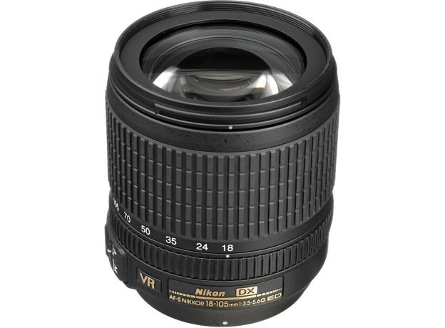 Nikon AF-S 18-105mm f/3.5-5.6G ED VR - Likenew 95%