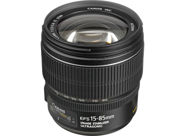 Canon EF-S 15-85mm f/3.5-5.6 IS USM - Likenew 96%